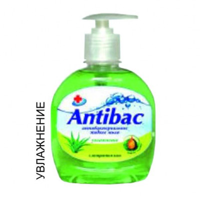 "ANTIBAC" антибакт.жидкое мыло 330мл доз. Увлажнение 5616/15